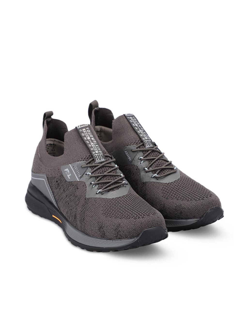 Gri MITA-G Comfort Kadın Ayakkabı Füme-1