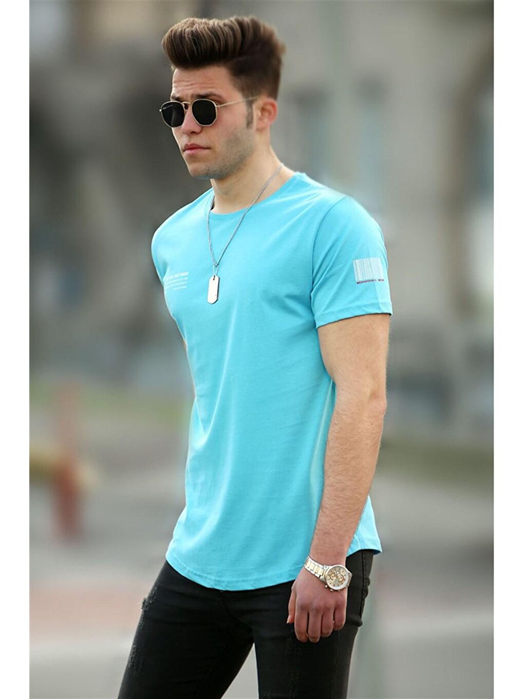 Mavi Basic Erkek %100 Pamuk Tişört 4511