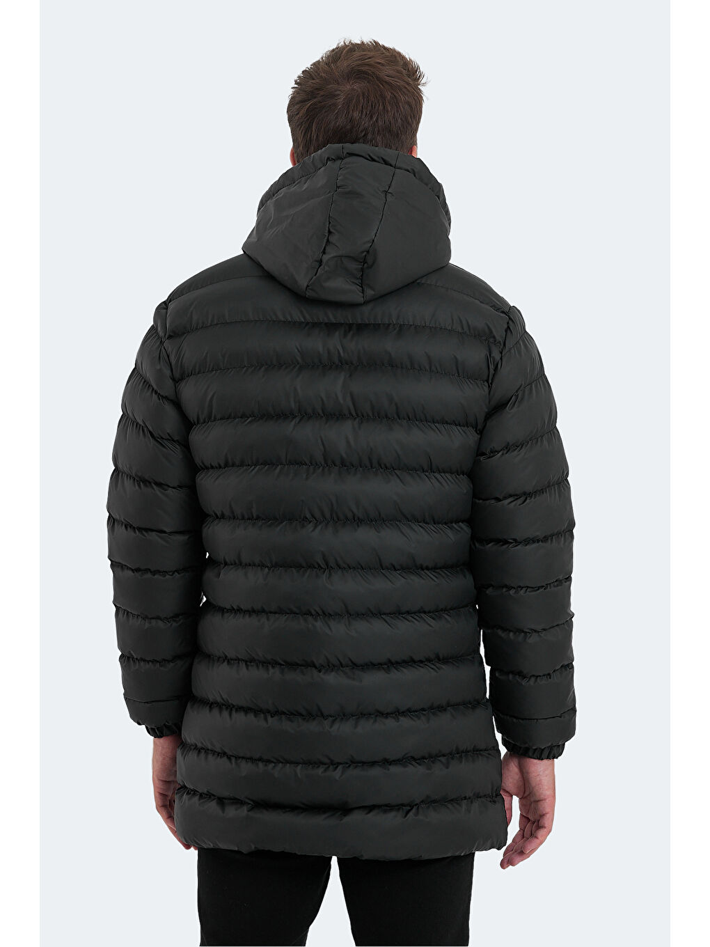 HAIDEE Erkek Mont  Kaban Siyah-1