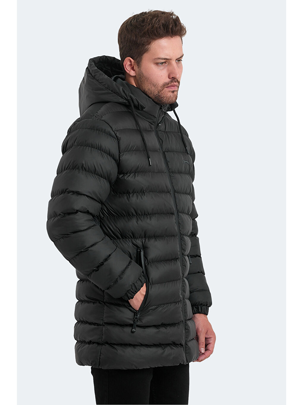 HAIDEE Erkek Mont  Kaban Siyah-2