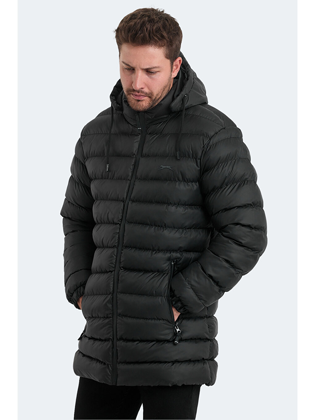 HAIDEE Erkek Mont  Kaban Siyah-3