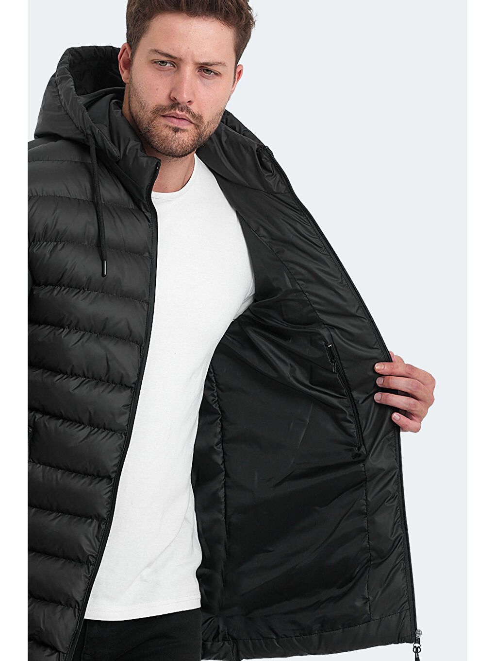 HAIDEE Erkek Mont  Kaban Siyah-5