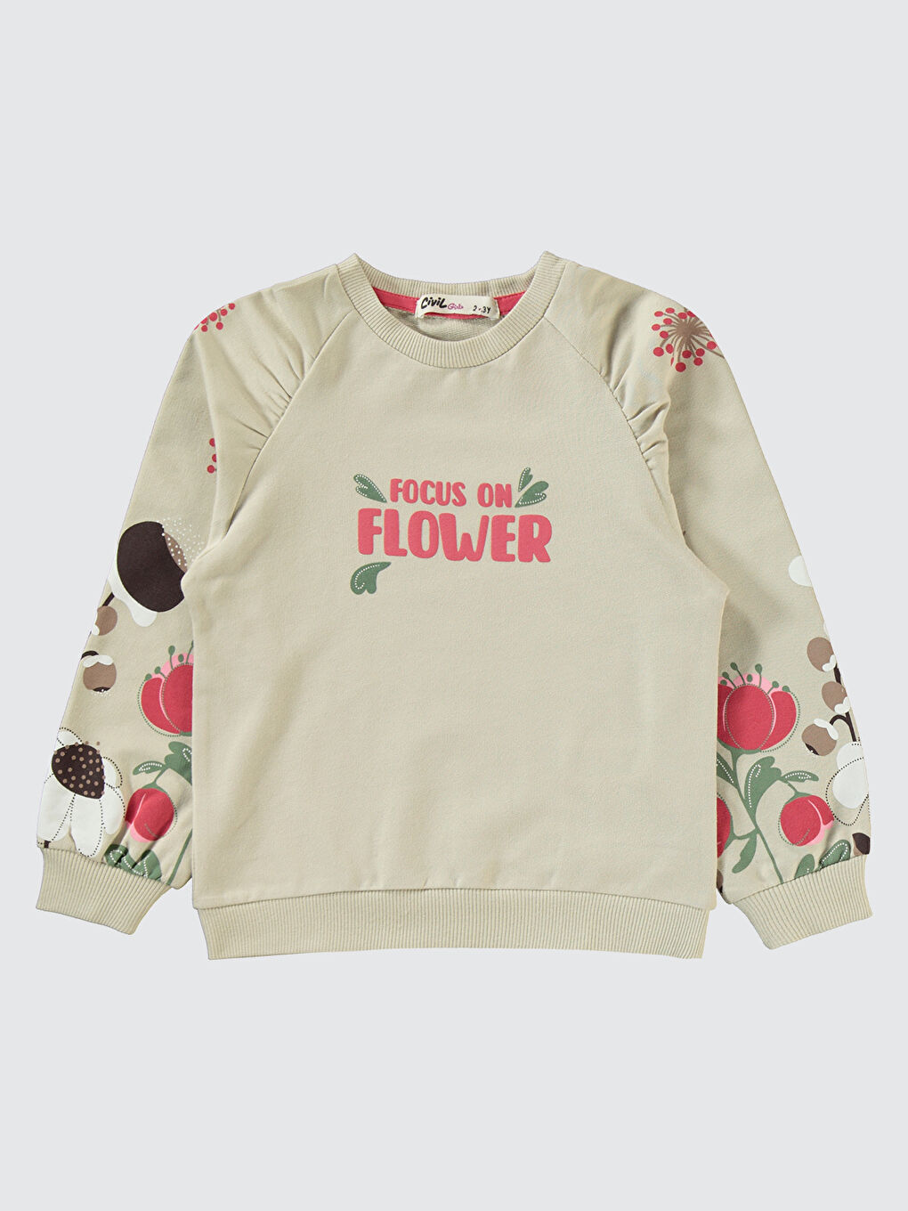 Pembe Girls Kız Çocuk Eşofman Takımı 2-5 Yaş Gül-2