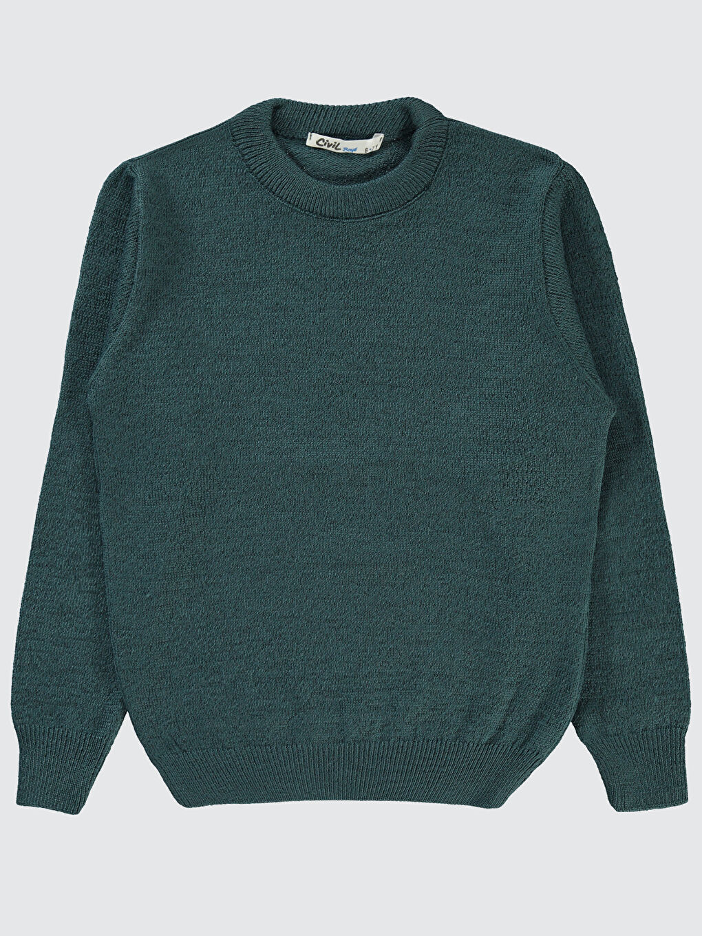 Boys Erkek Çocuk Triko Kazak 6-9 Yaş Petrol