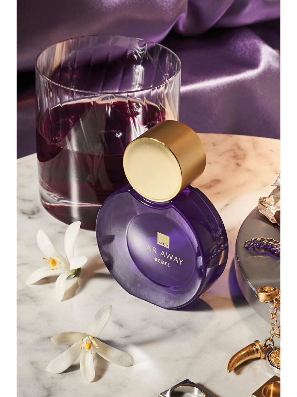 AVON Far Away Rebel Kadın Parfüm Edp 50 Ml. Üçlü Set - 2