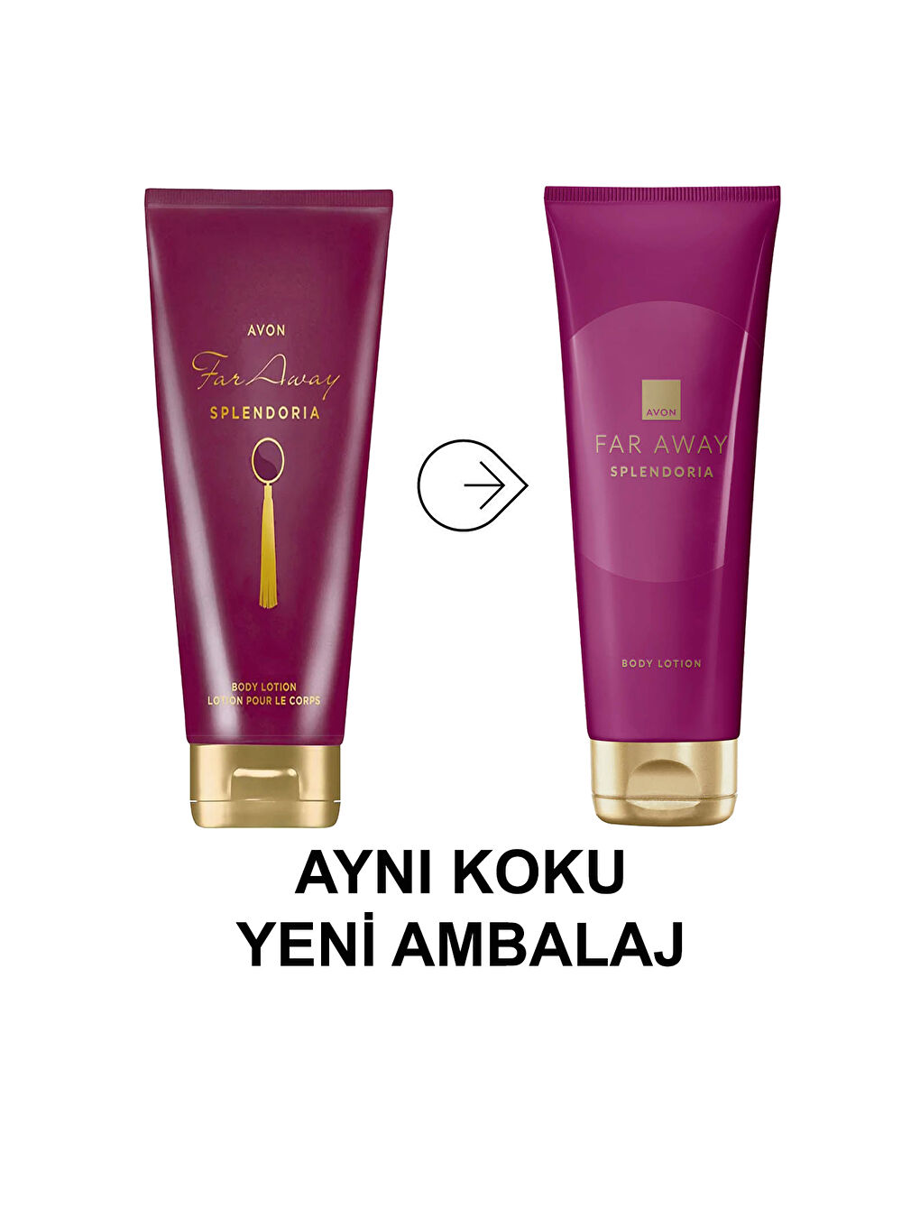 AVON Renksiz Far Away Splendoria Vücut Losyonu 125 Ml. İkili Set - 3