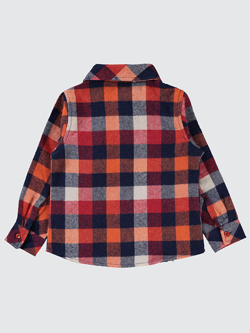 Turuncu Erkek Çocuk Gömlek 2-5 Yaş Oranj-1