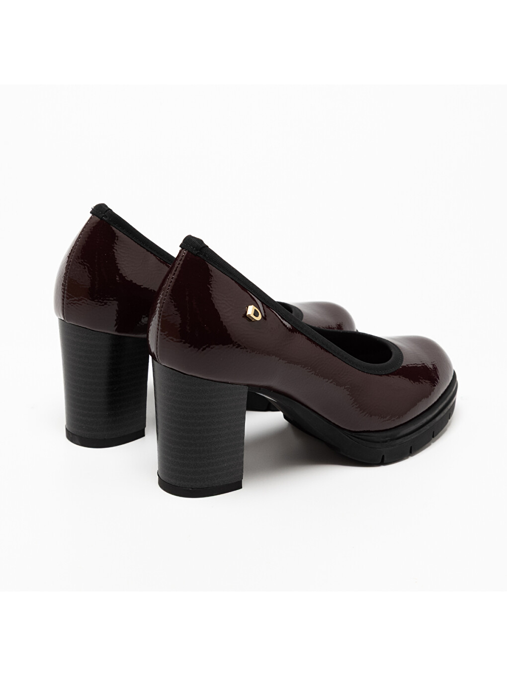Bordo Kadın Topuklu / Stiletto 483700ds 3700ds Naplack Bordeaux-3