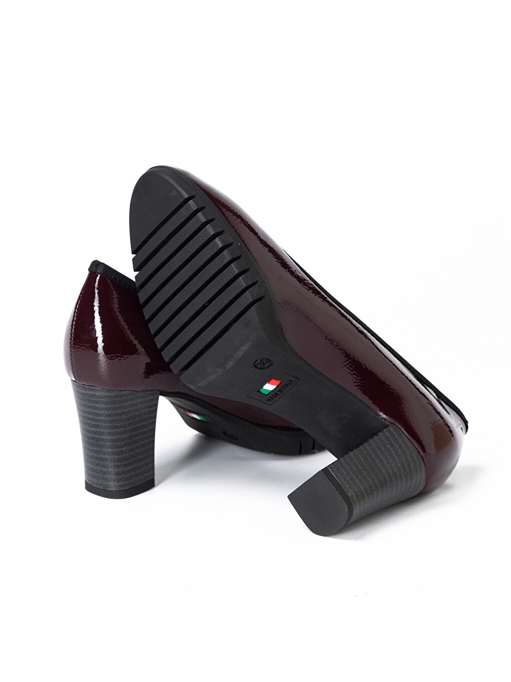 Bordo Kadın Topuklu / Stiletto 264852ds 4852 Ds-4