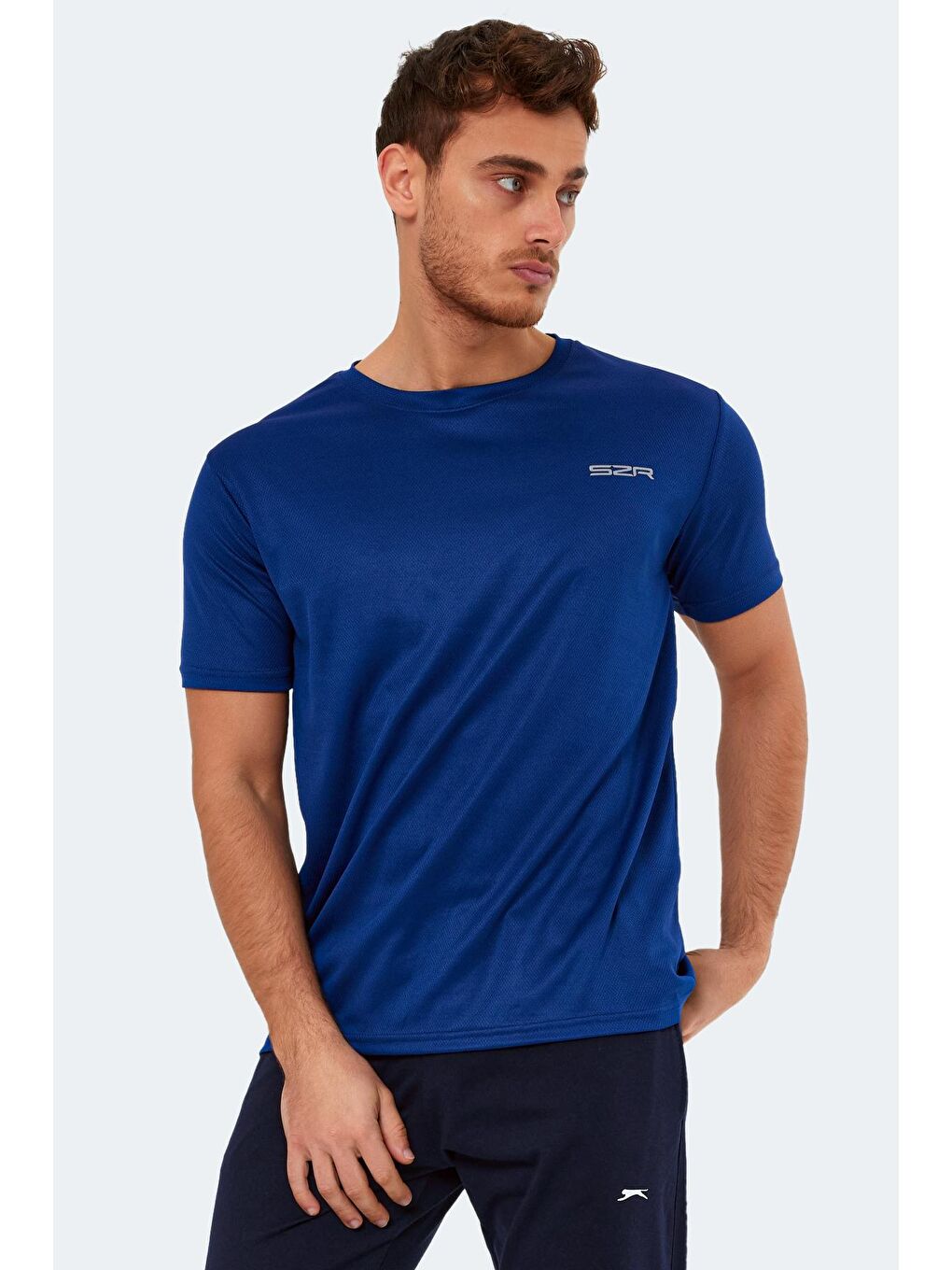 OMAR KTN Erkek Tişört Lacivert