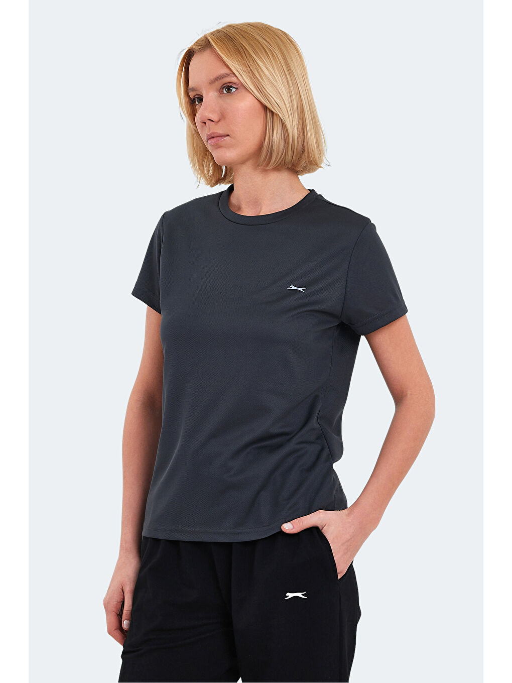 Kadın Tişört Antrasit-5