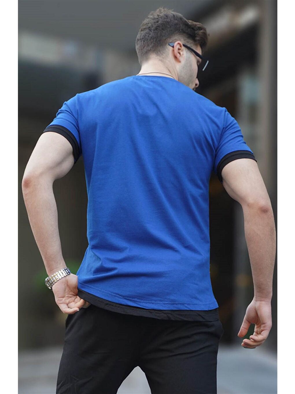 Mavi Basic Saks Erkek Tişört 4459-1