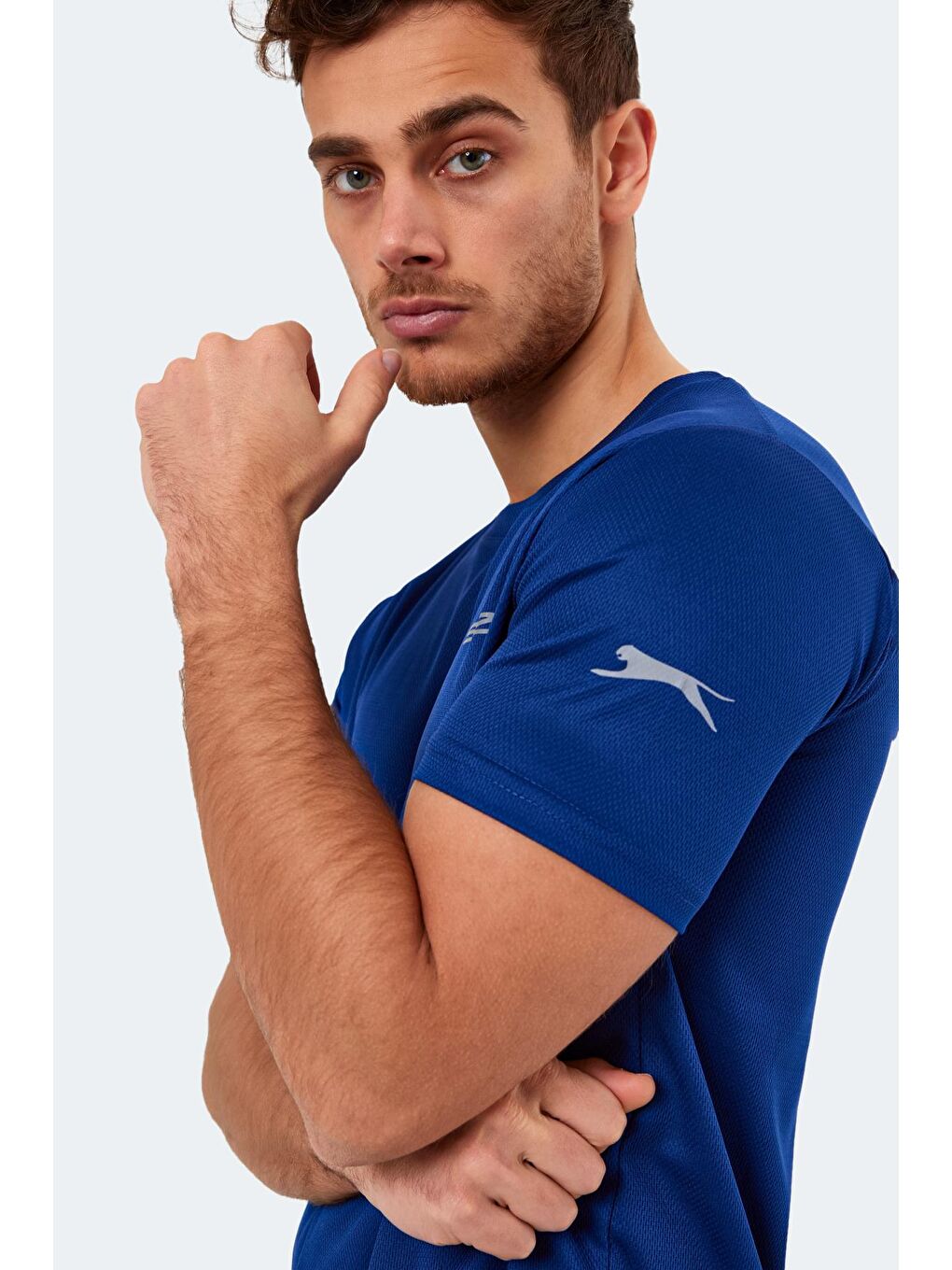 OMAR KTN Erkek Tişört Lacivert-3