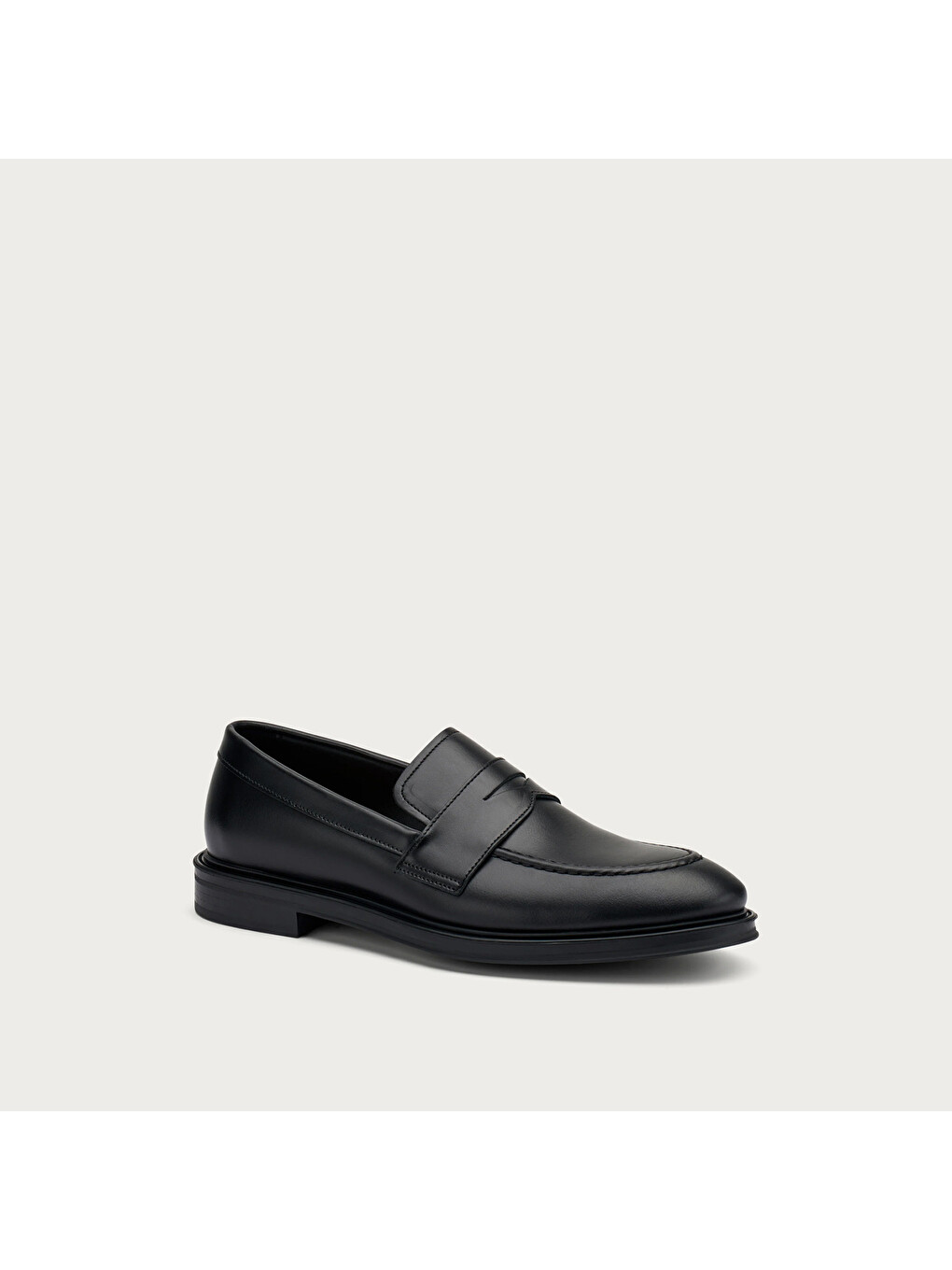 Erkek Siyah Loafer 71l1 Toledo Nero-1