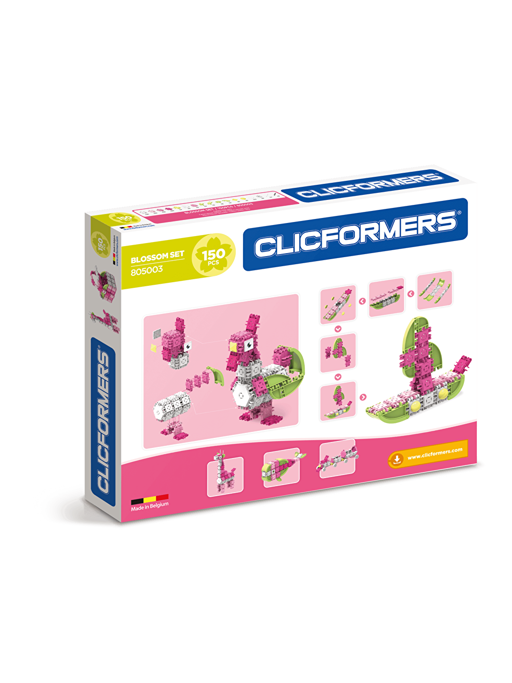 Clicformers Karışık Blossom Set - 150 Parça - 2