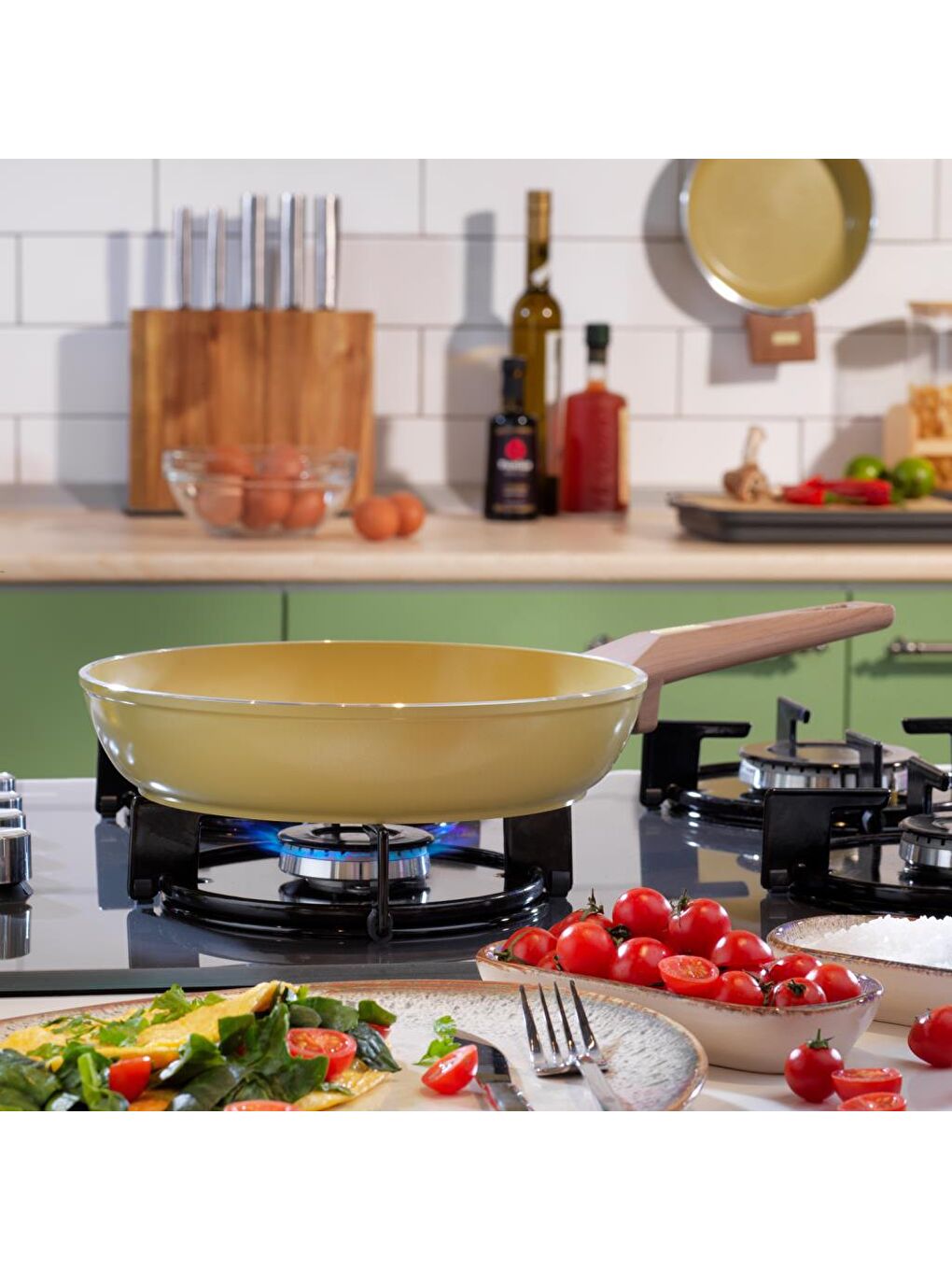 Fiesta 26 Cm Seramik Tava 1 Parça-Yeşil-2