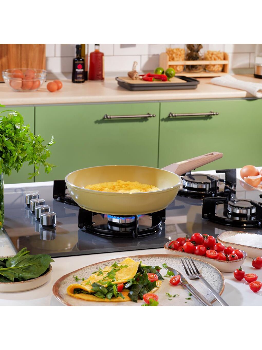 Fiesta 26 Cm Seramik Tava 1 Parça-Yeşil-4