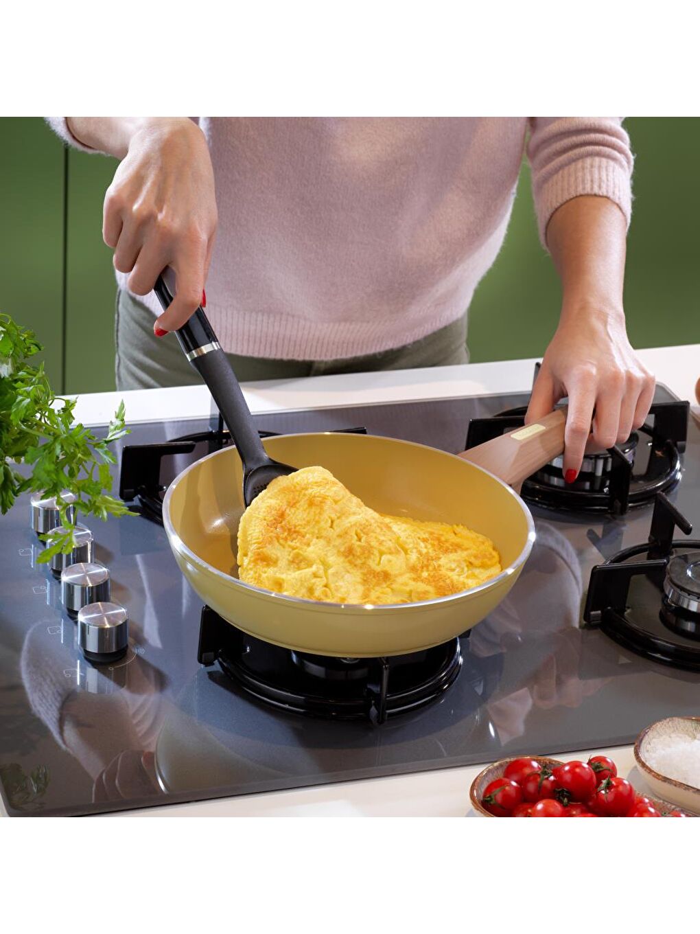 Fiesta 26 Cm Seramik Tava 1 Parça-Yeşil-6