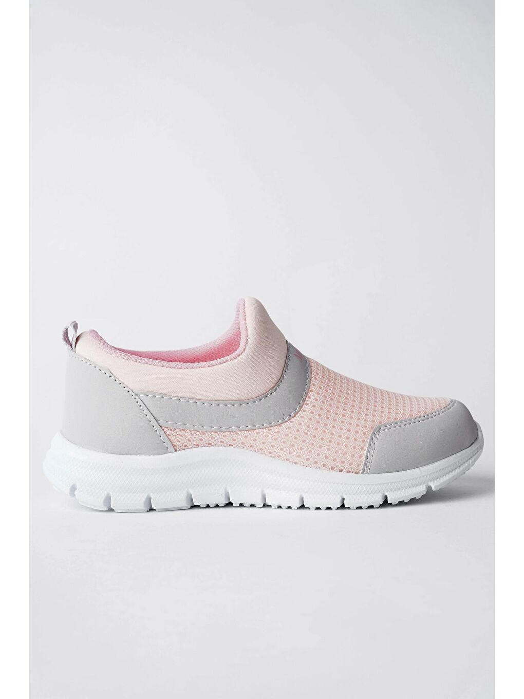 Muggo Pudra Pembe PİCO Unisex Çocuk Bağcıksız Rahat Esnek Günlük Sneaker Spor Ayakkabı - 1