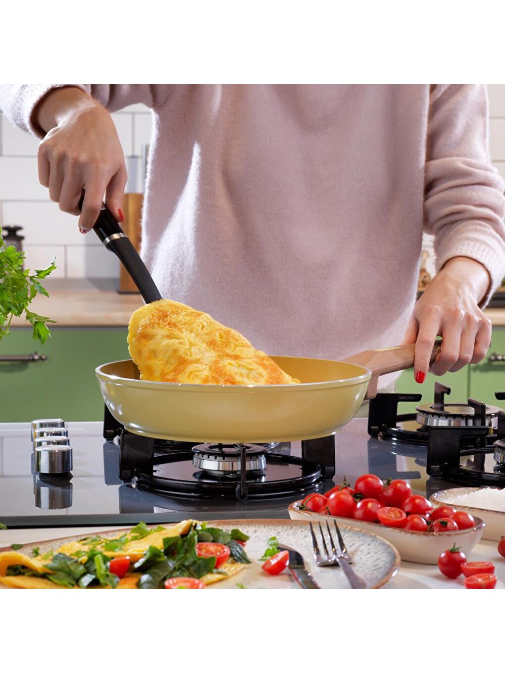 Fiesta 26 Cm Seramik Tava 1 Parça-Yeşil-8