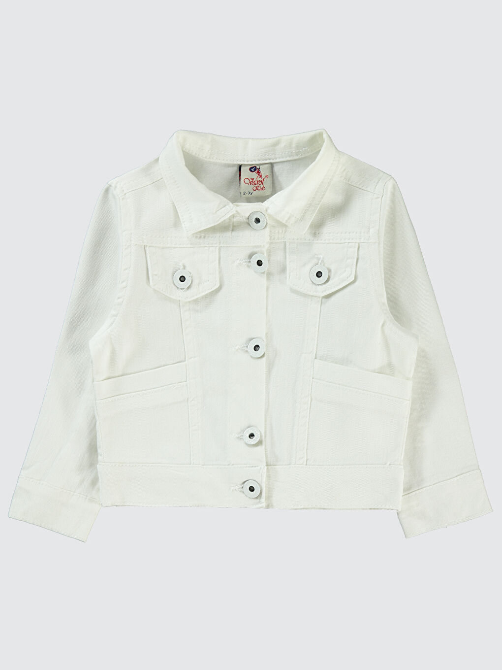 Kız Çocuk Ceket 2-5 Yaş Beyaz