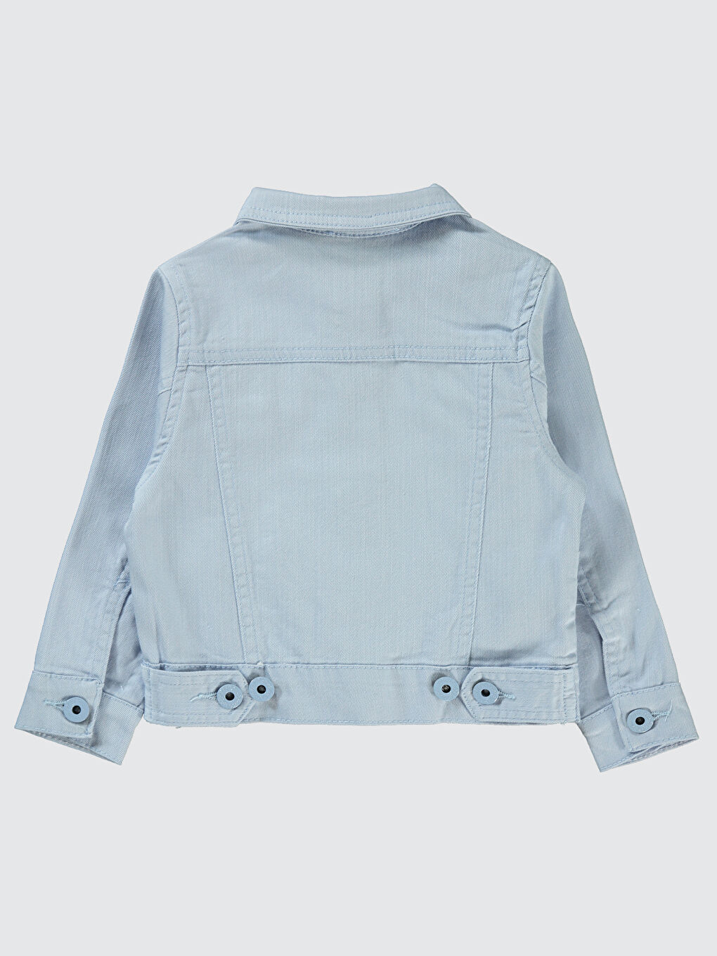 Kız Çocuk Ceket 2-5 Yaş Bebe Mavi-1