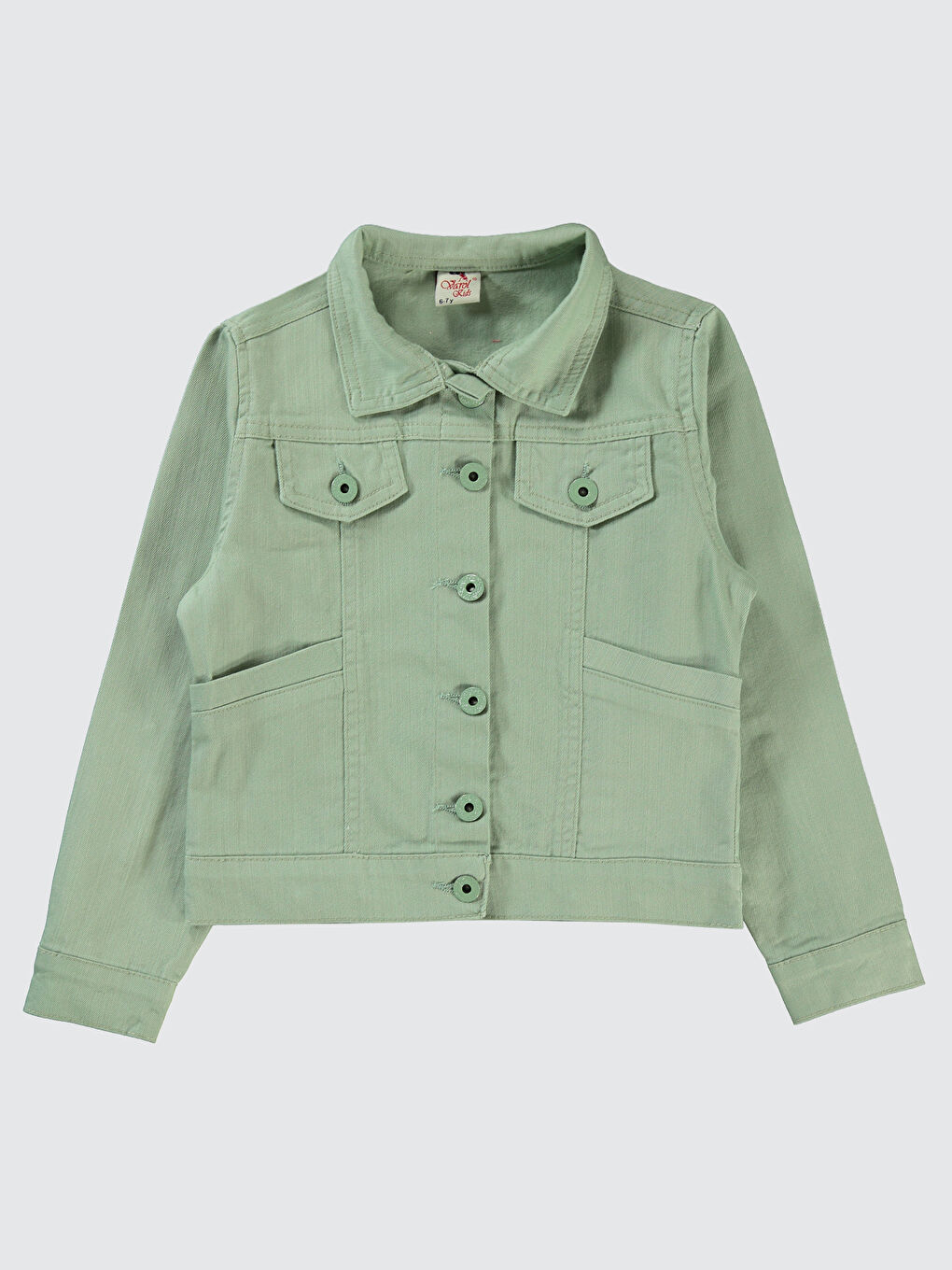 Kız Çocuk Ceket 6-9 Yaş Çağla Yeşili