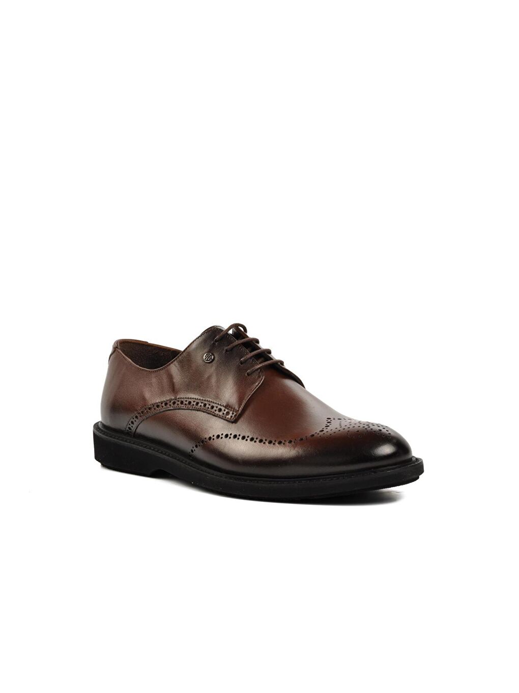 Kahverengi 525 Kahve Hakiki Deri Erkek Günlük Ayakkabı-2