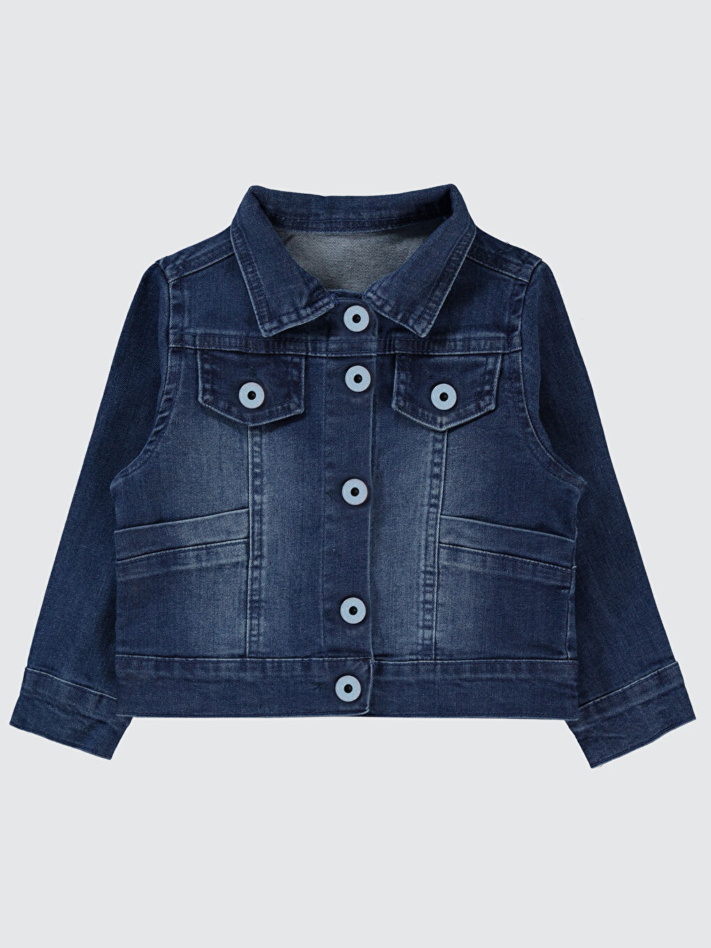 Kız Çocuk Ceket 2-5 Yaş Koyu Mavi