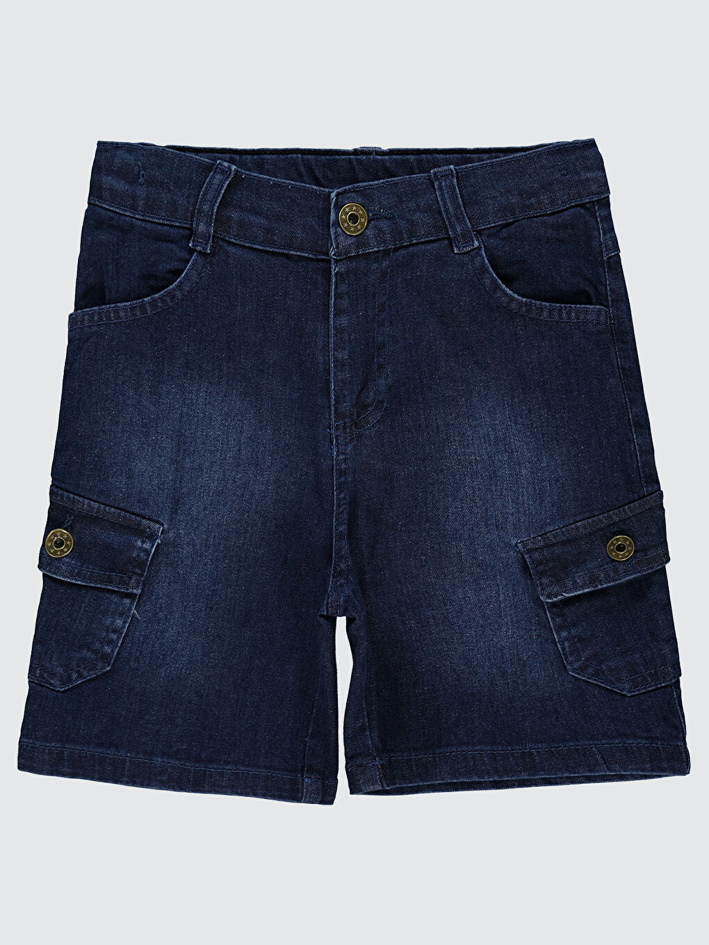 Erkek Çocuk Şort 6-9 Yaş Koyu Mavi