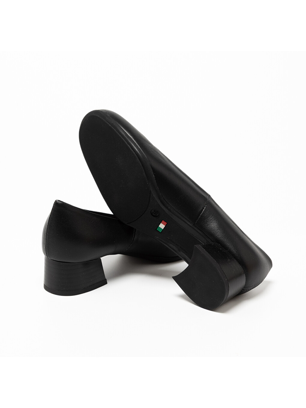 Siyah Kadın Topuklu / Stiletto 4l5863dp 5863dp Nappa Pelle Nero-4