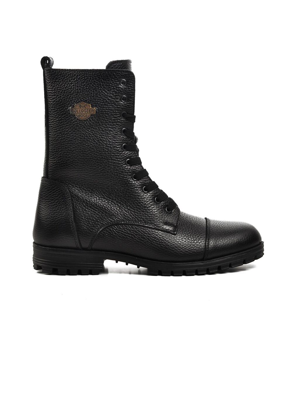 220012 Siyah Floter Hakiki Deri Erkek Bot