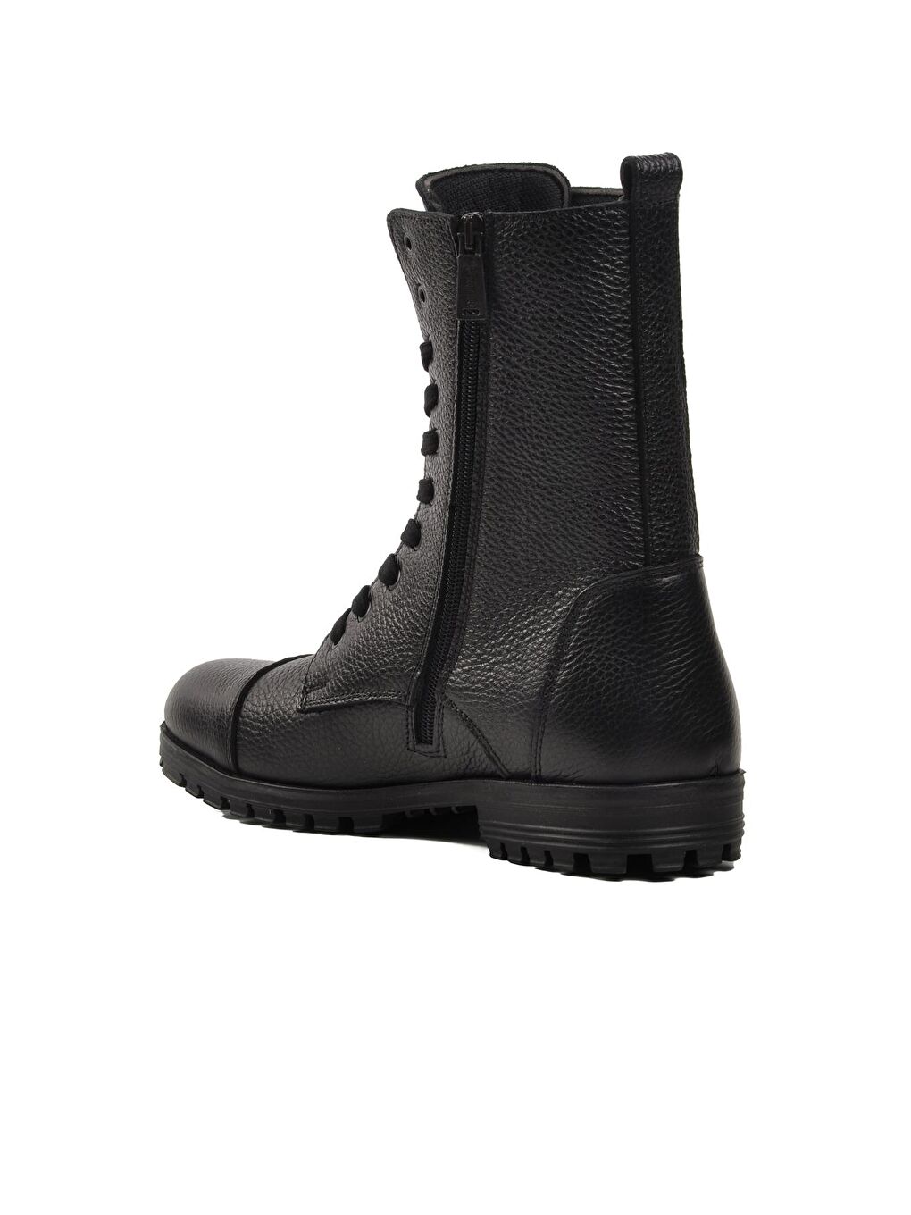 220012 Siyah Floter Hakiki Deri Erkek Bot-3