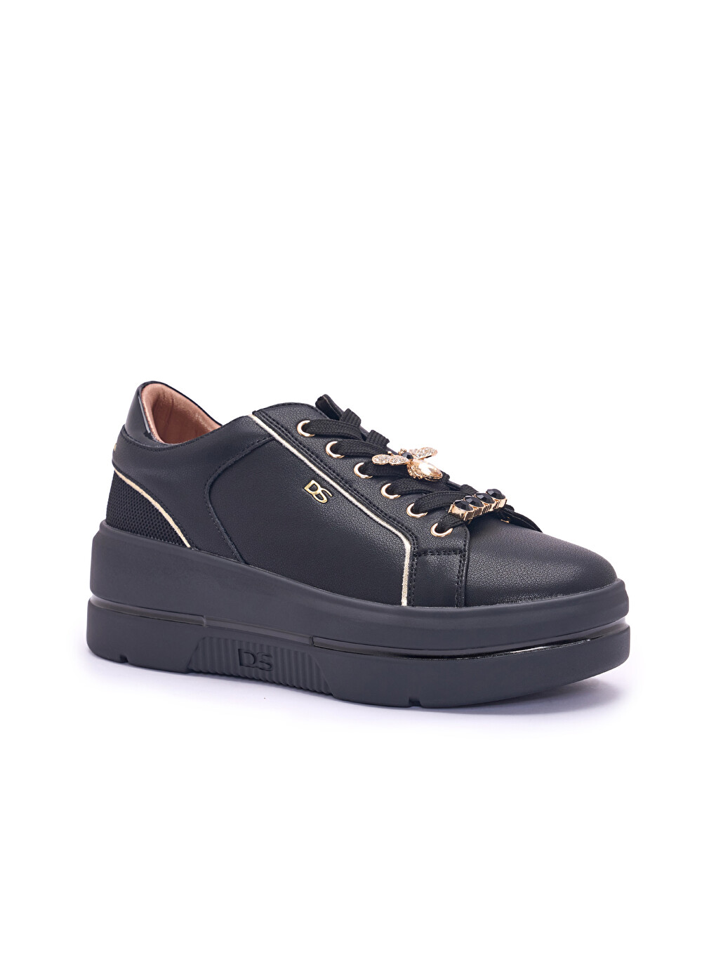 Siyah Kadın Sneaker 185722dm Varıante 5722dm Nero/platino-1