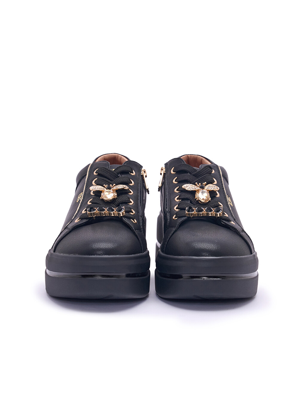 Siyah Kadın Sneaker 185722dm Varıante 5722dm Nero/platino-5