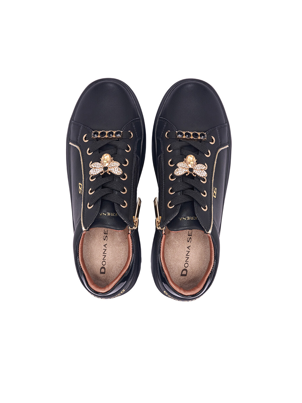Siyah Kadın Sneaker 185722dm Varıante 5722dm Nero/platino-6