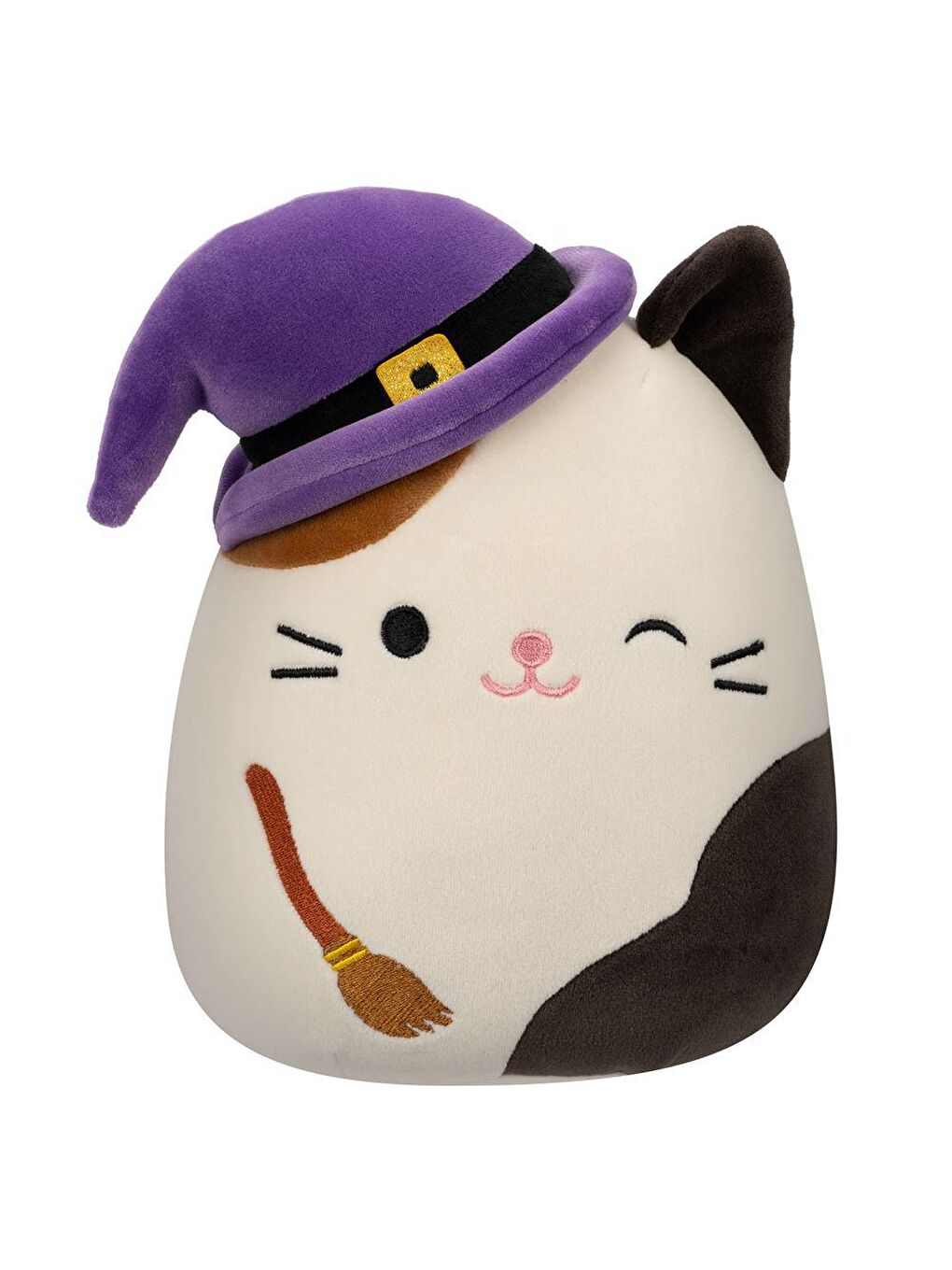 Squishmallows Halloween 2. Seri - Mor Şapkalı Kedi Cam 20cm