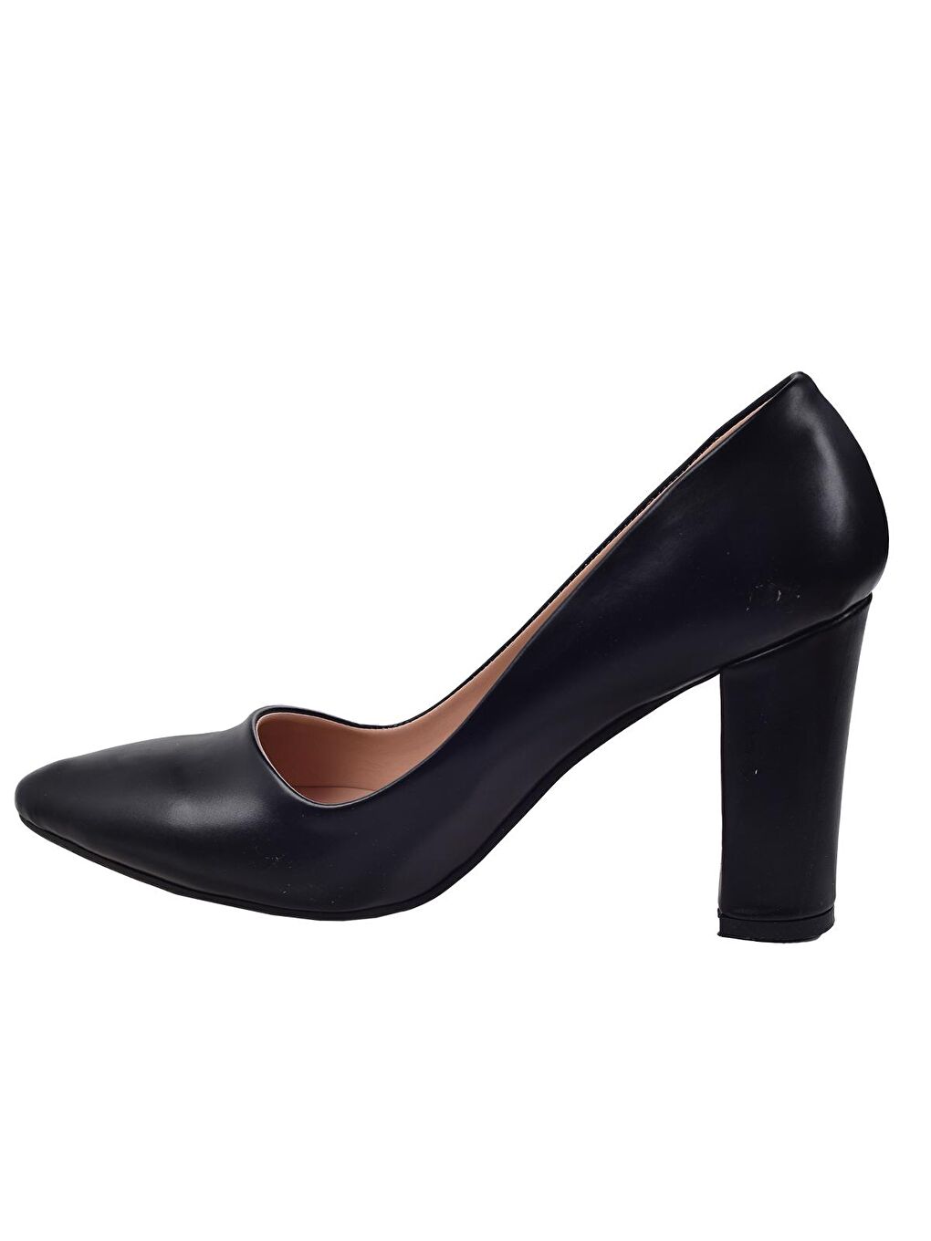 Siyah Cilt 8 Cm Topuklu Kadın Ayakkabı 137029-311-3