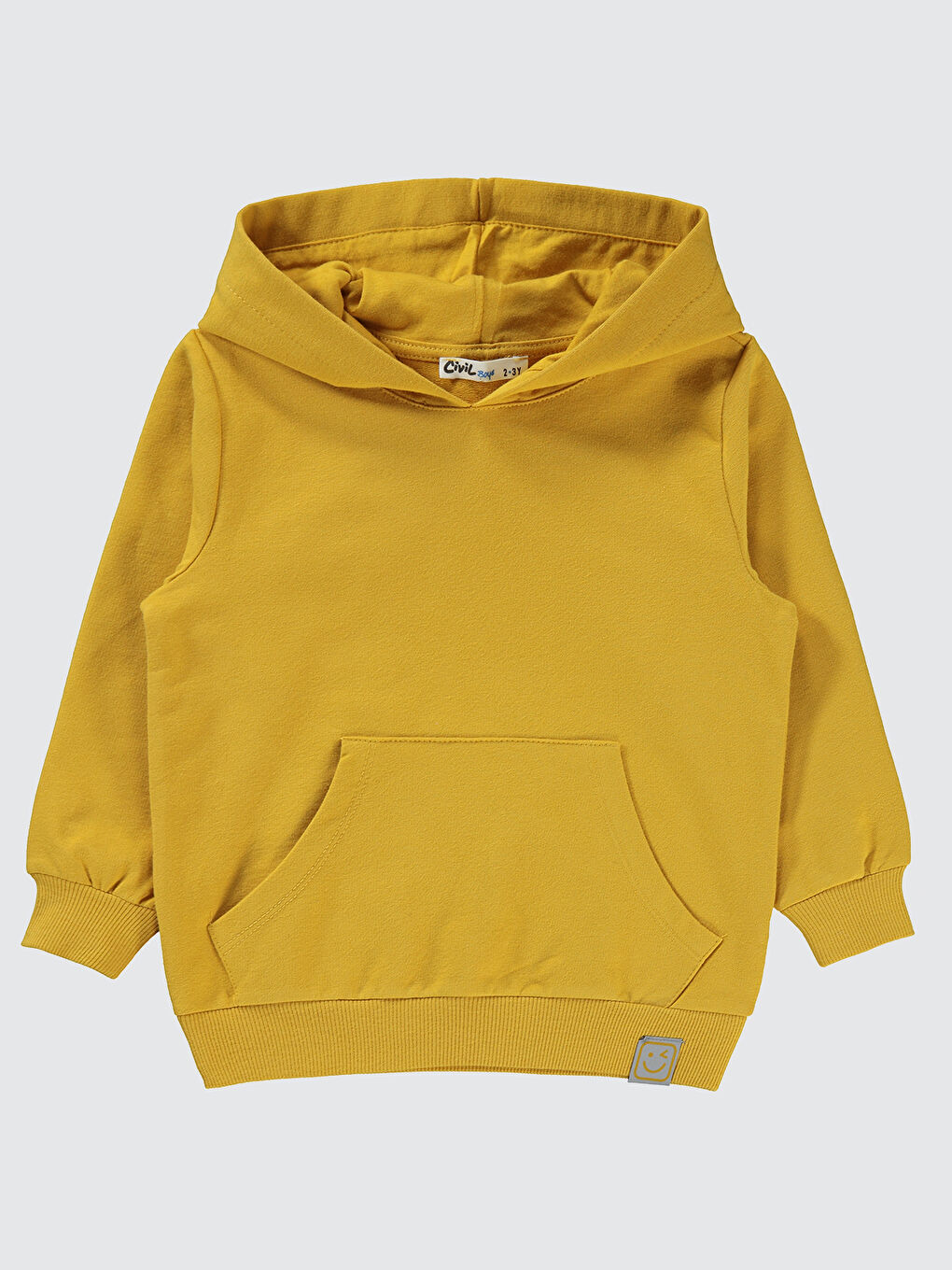 Civil Kahverengi Erkek Çocuk Sweatshirt 2-5 Yaş Hardal