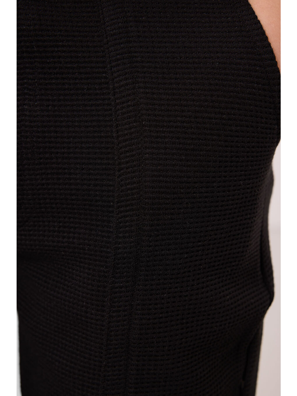 Siyah Pamuklu Yumuşak Dokulu Standart Fit Basic Erkek Çocuk Şort - 11289-2