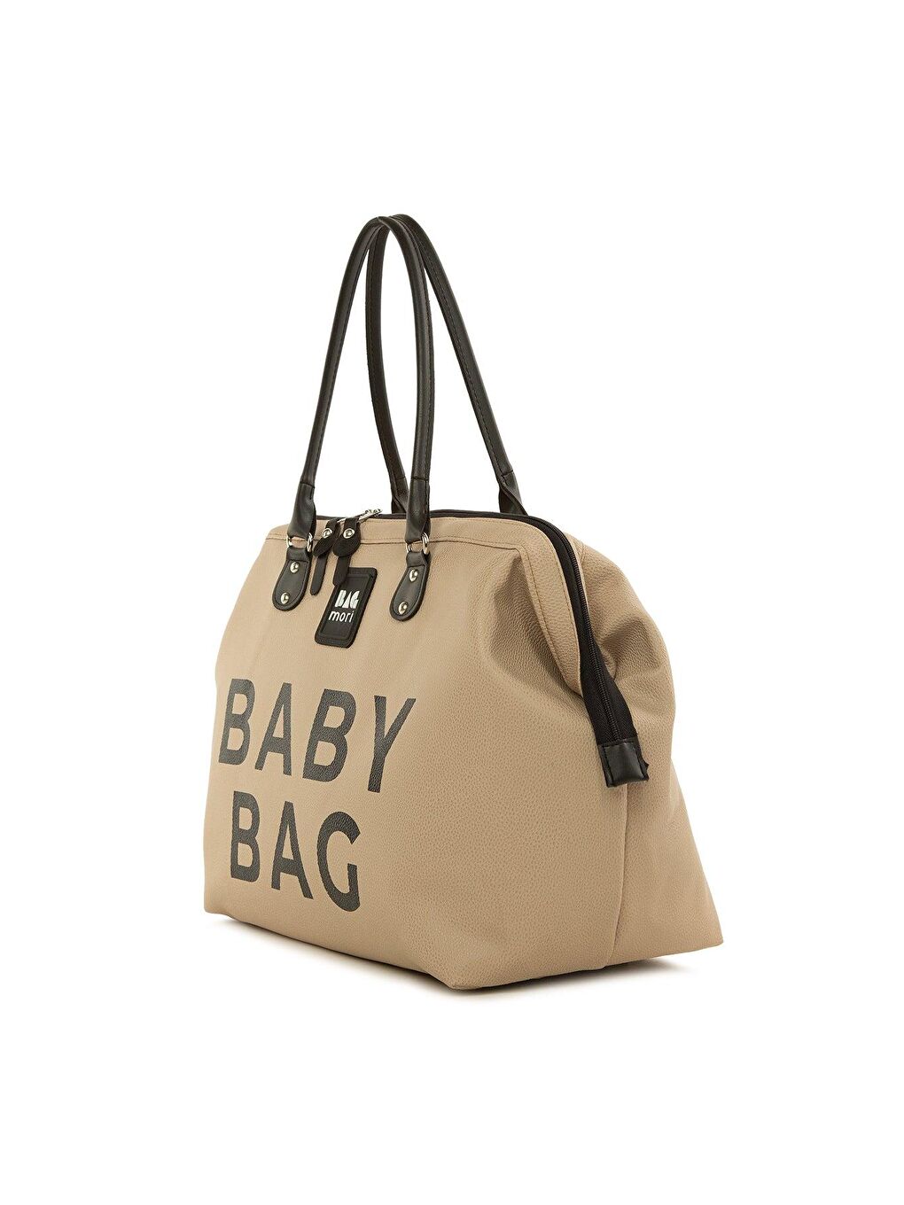 Baby Bag Baskılı Deri Anne Bebek Bakım Çantası-1