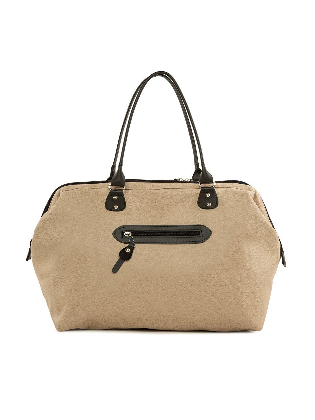 Baby Bag Baskılı Deri Anne Bebek Bakım Çantası-3