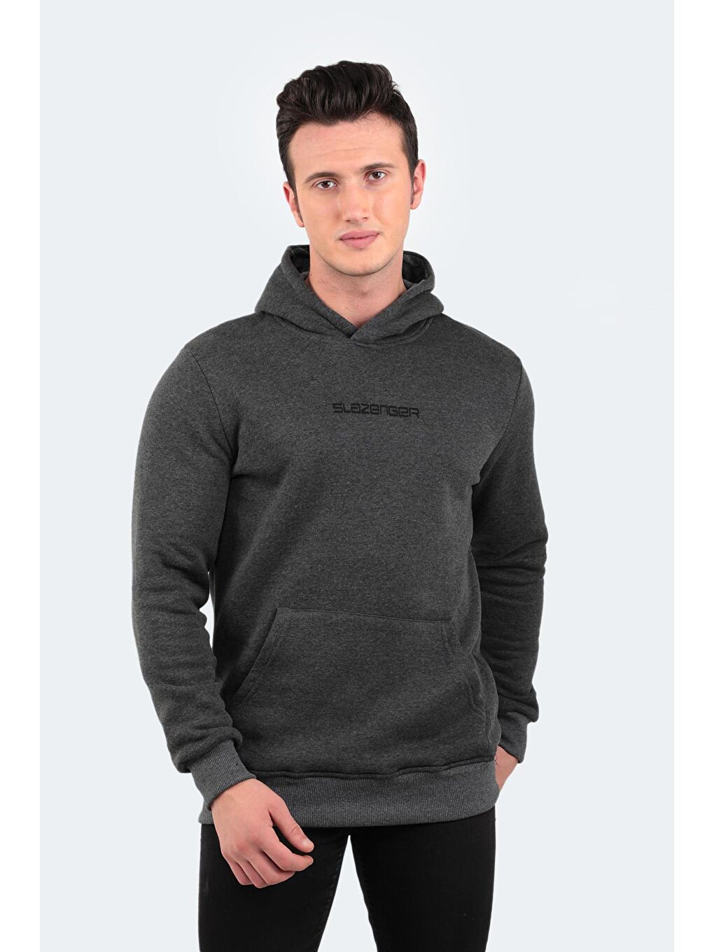 SLAZENGER Antrasit BUSTER Erkek Sweatshirt Antrasit - 1