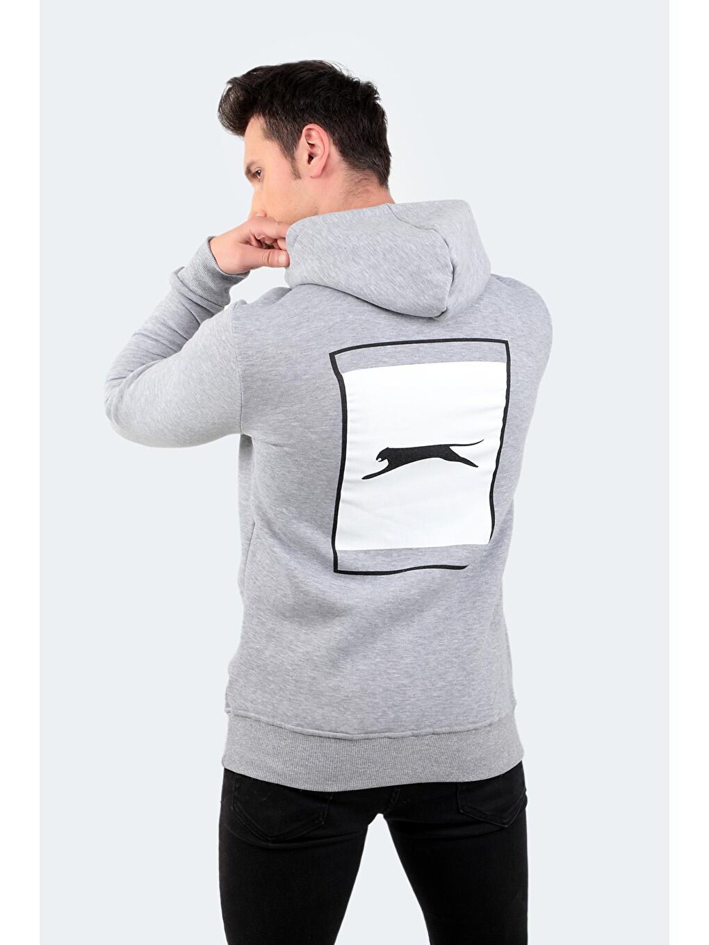 BUSTER Erkek Sweatshirt Gri-2