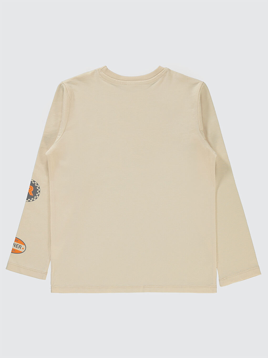 Bej Boys Erkek Çocuk Sweatshirt 6-9 Yaş Taş Rengi-1