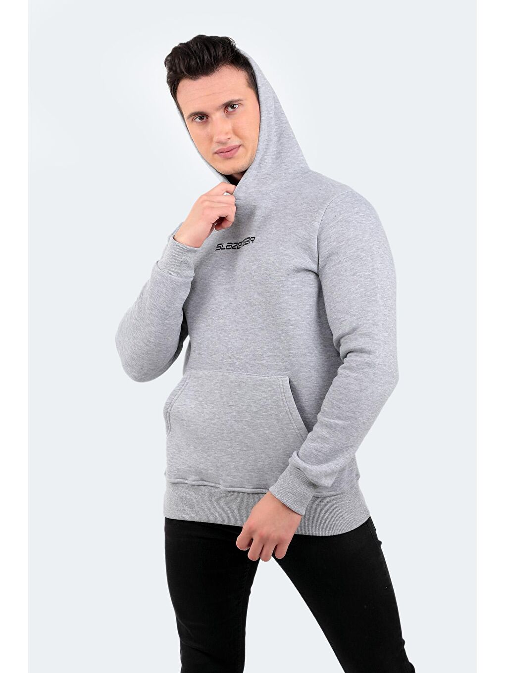 BUSTER Erkek Sweatshirt Gri-3