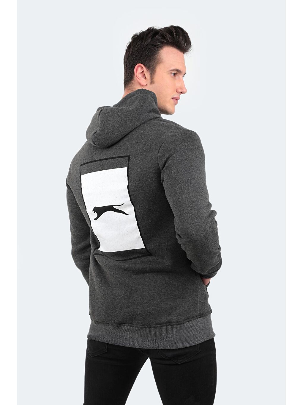 SLAZENGER Antrasit BUSTER Erkek Sweatshirt Antrasit - 3