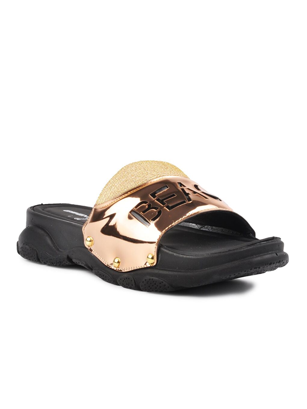 Turuncu Esm282 Bakır Kadın Terlik-2