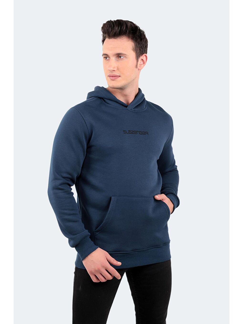 SLAZENGER İndigo BUSTER Erkek Sweatshirt Indigo