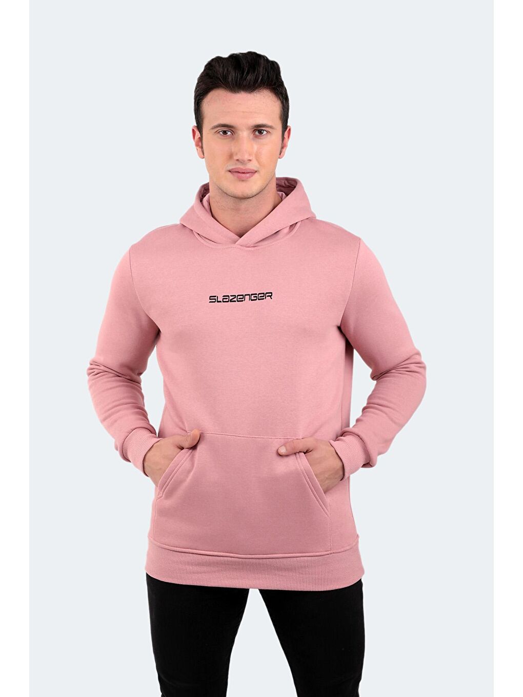 SLAZENGER Pudra Pembe BUSTER Erkek Sweatshirt Pudra